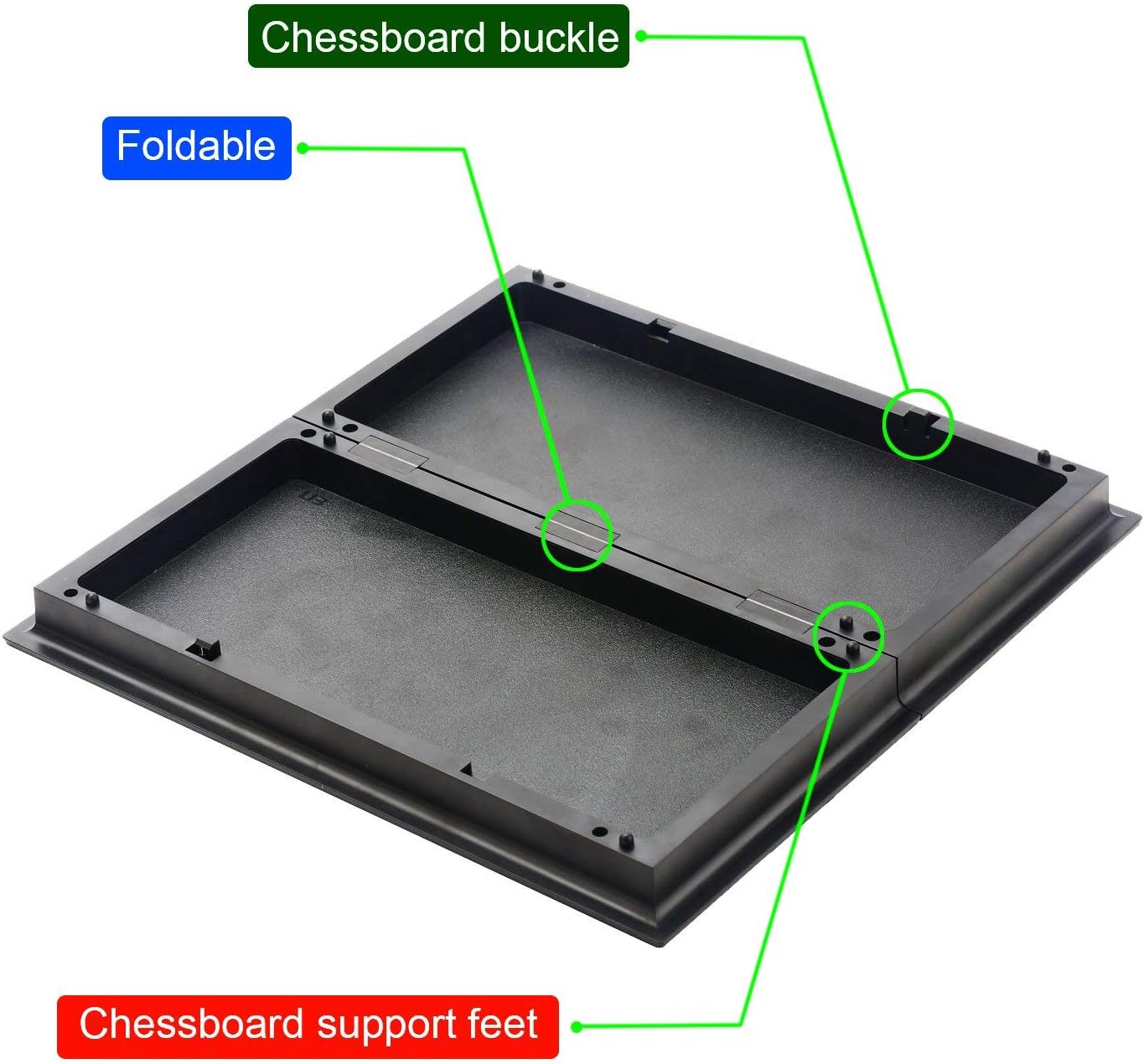Magnetic Travel Chess Set with Folding Chess Board Educational Toys for Kids and Adults, 2 players